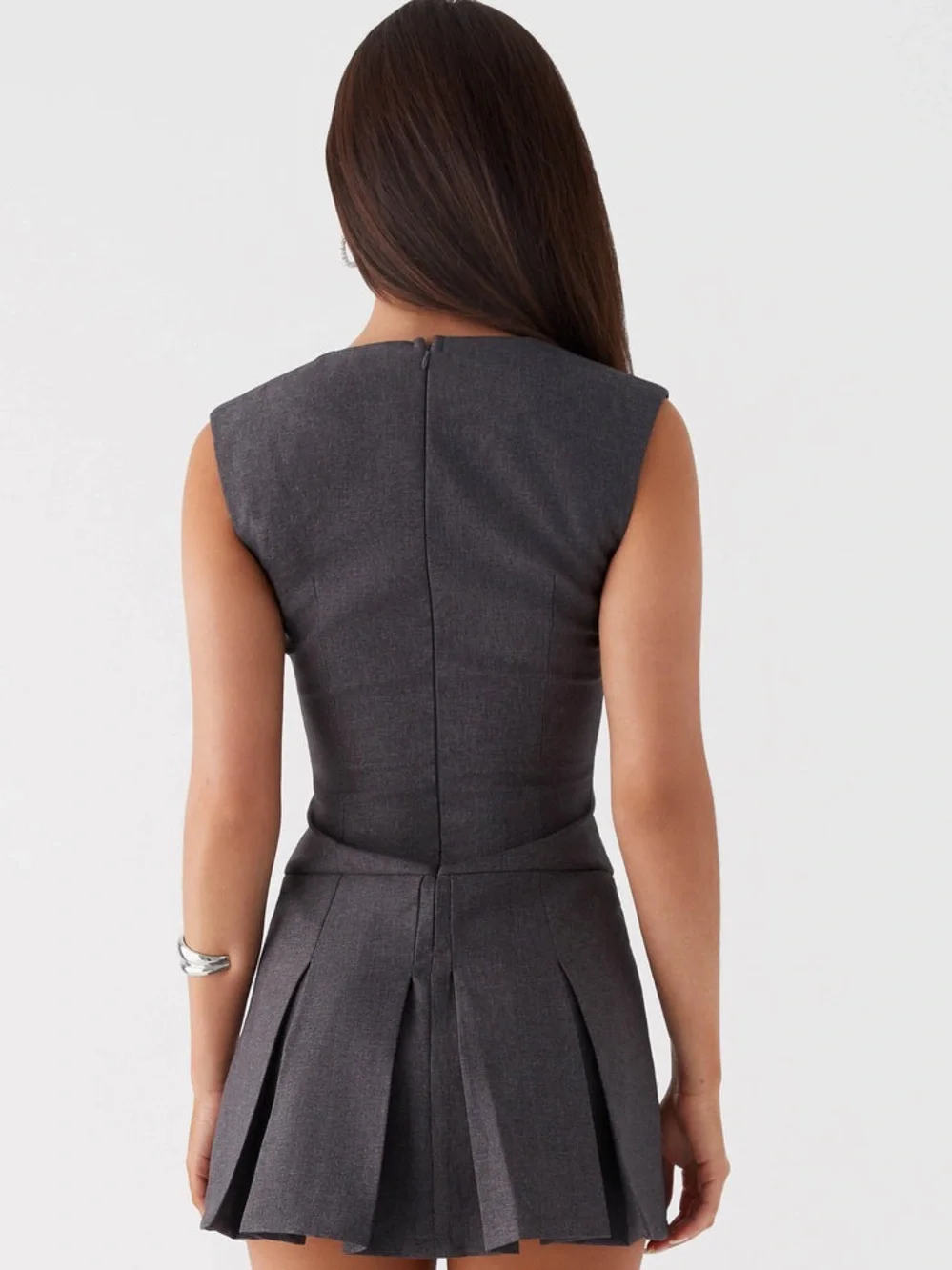 Peppermayo Cassia Charcoal Mini Dress - Picture 4 of 9